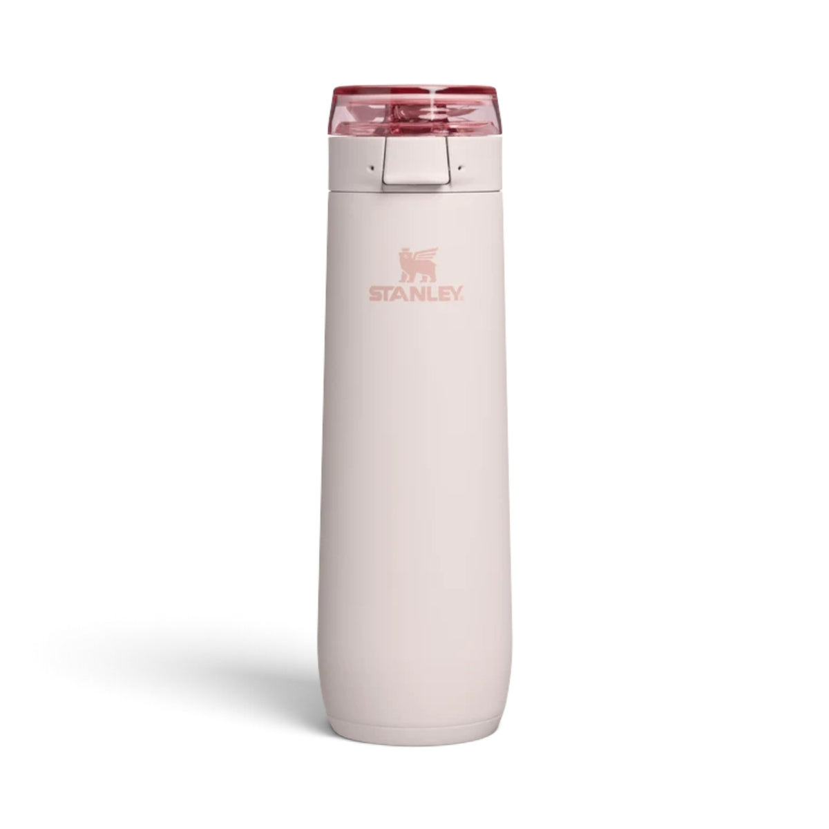 Garrafa térmica Flowstate Spring 591ml da Stanley na cor Rose Quartz