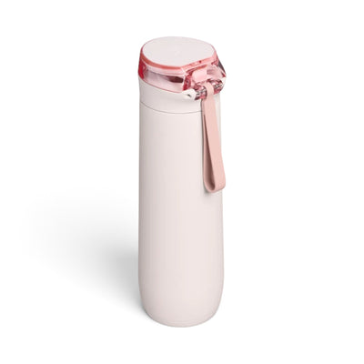 Garrafa térmica Flowstate Spring 591ml da Stanley na cor Rose Quartz