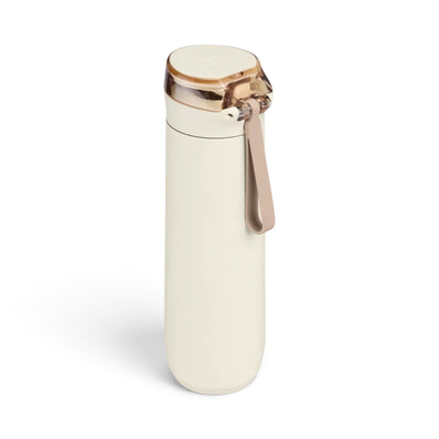 Garrafa térmica Flowstate Spring 591ml Stanley na cor Cream