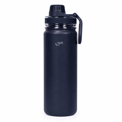 Garrafa térmica GET Trity 500ml na cor marinho