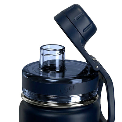 Garrafa térmica GET Trity 500ml na cor marinho