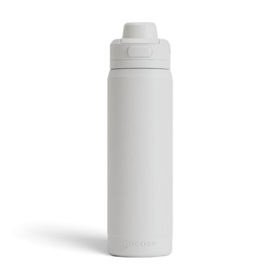 Garrafa térmica Gocase Flip Pro 750ml na cor branca