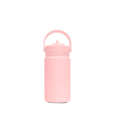Garrafa Térmica Gocase Mini 350 ml Rosa, vista frontal com tampa fechada, foto 12 de 12