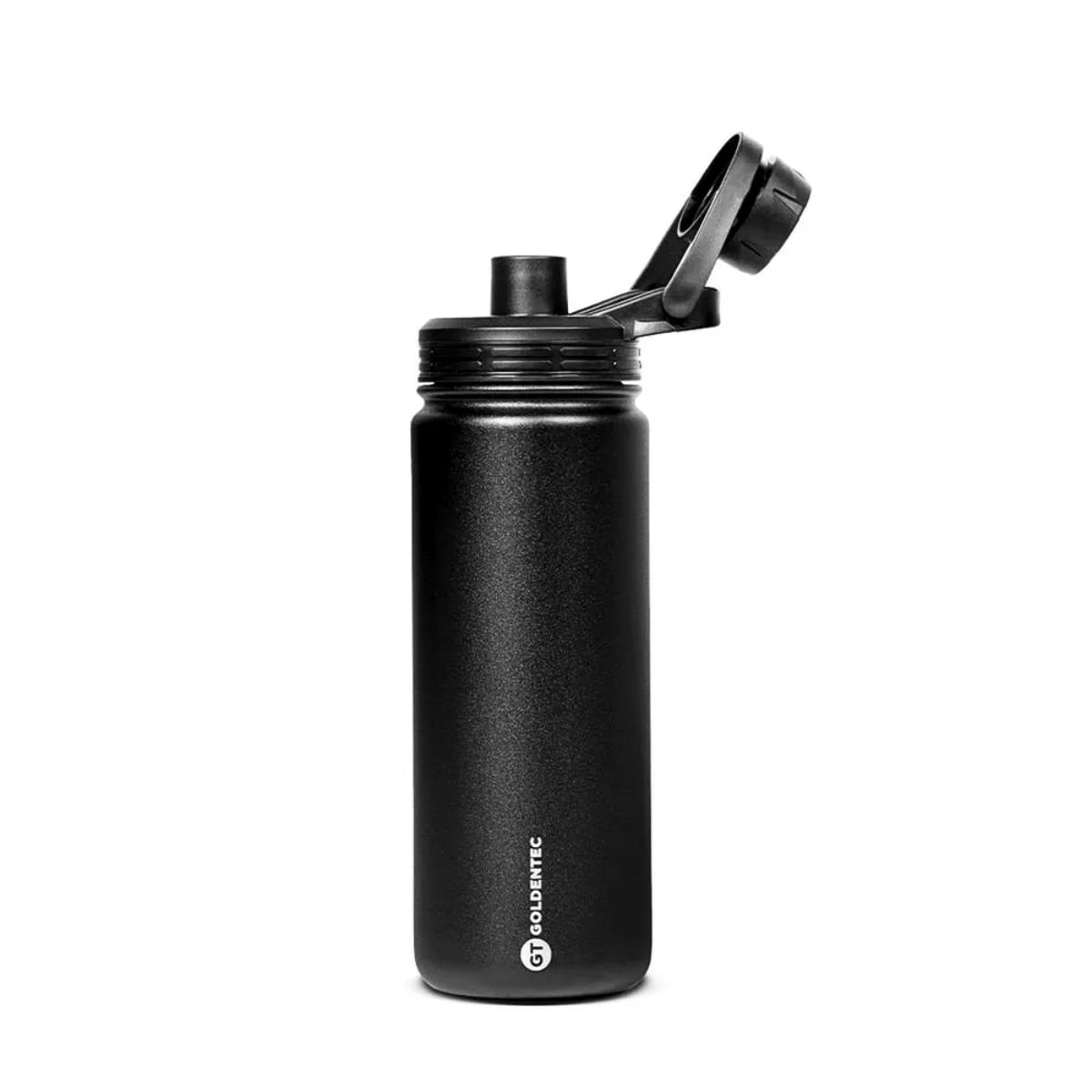 Garrafa Térmica Goldentec 500ml na cor Preta