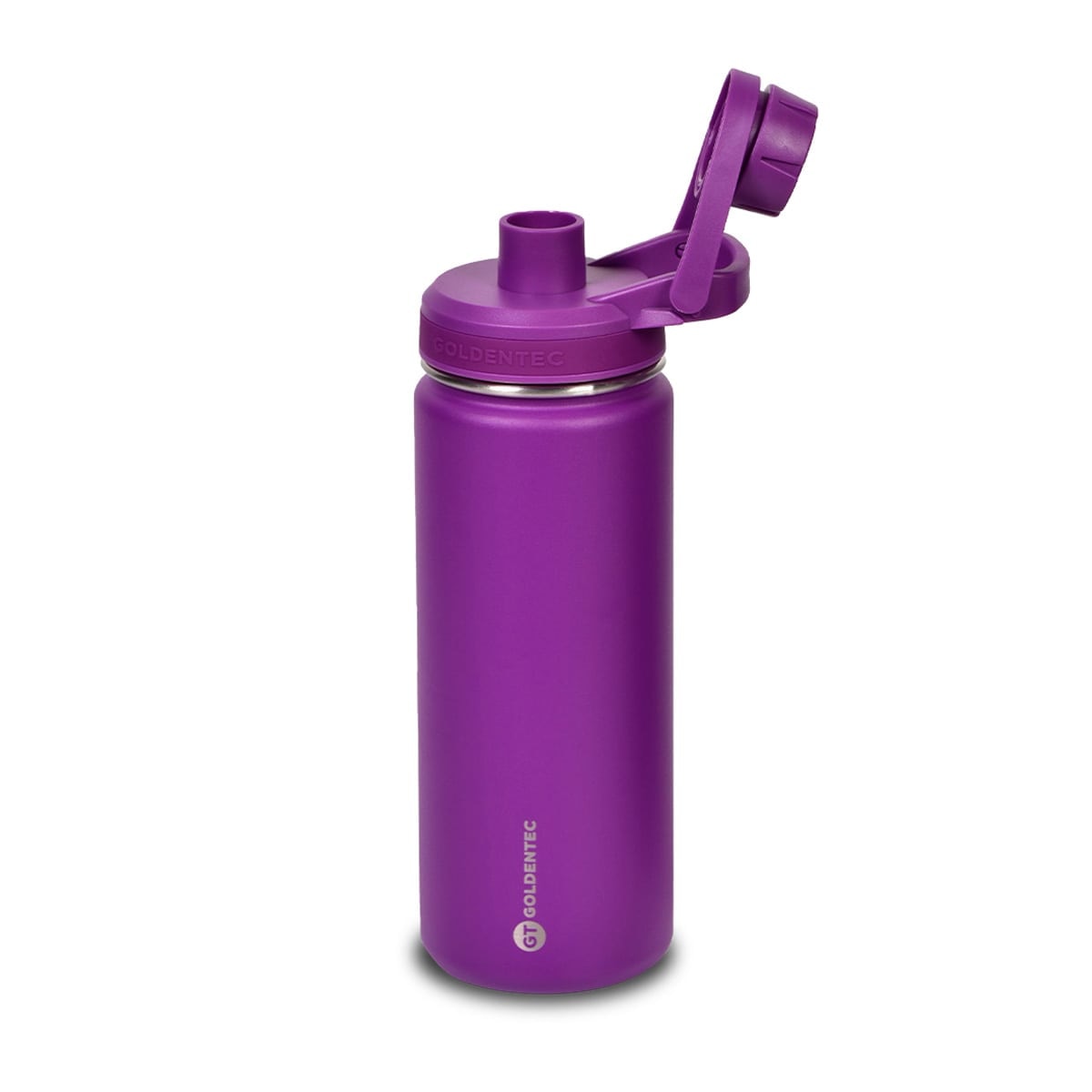Garrafa Térmica Goldentec 500ml na cor Roxa