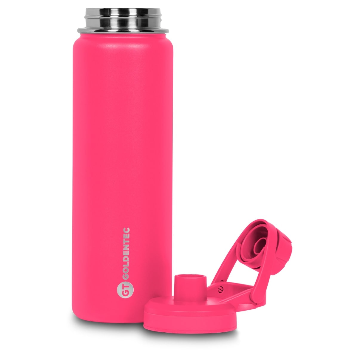 Garrafa Térmica Goldentec 750ml na cor Rosa Fúcsia