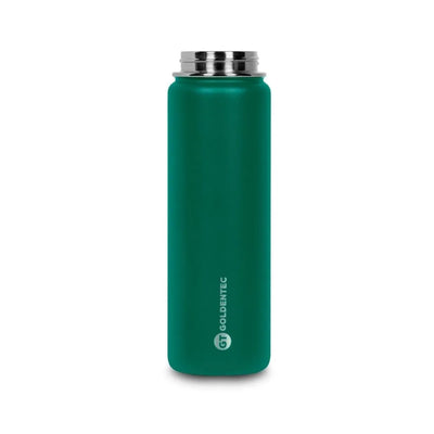 Garrafa Térmica Goldentec 750ml na cor Verde Militar