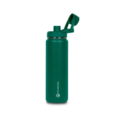 Garrafa Térmica Goldentec 750ml na cor Verde Militar