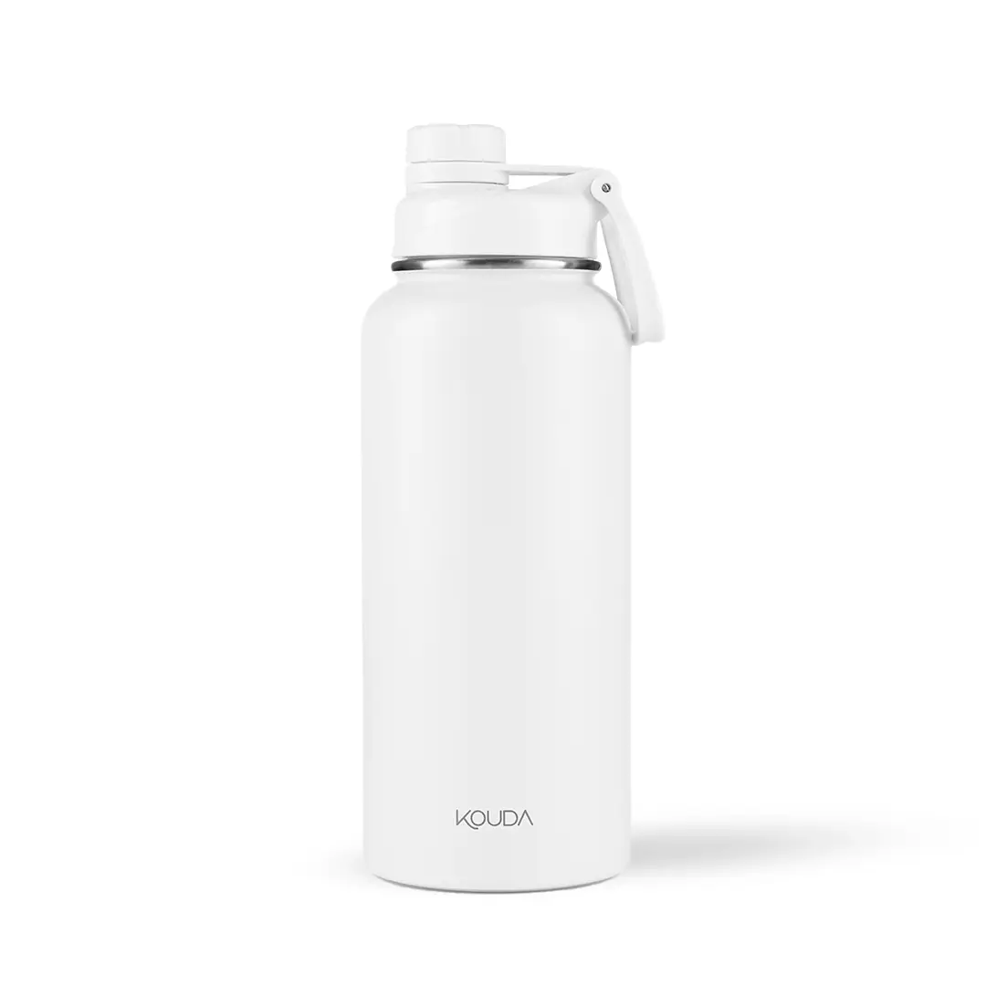 Garrafa Térmica Kouda Ladakh – 960ml na cor Branca