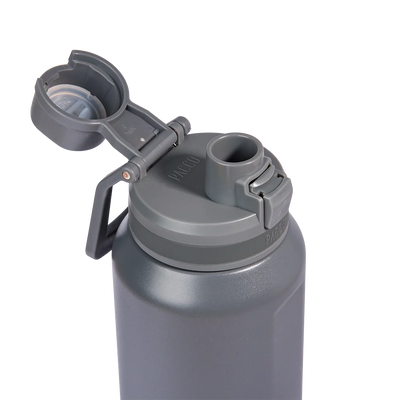 Garrafa térmica Nexa 1000ml da PACCO na cor cinza