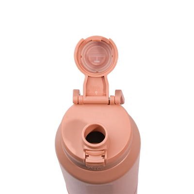 Garrafa térmica Nexa 1000ml da PACCO na cor clay