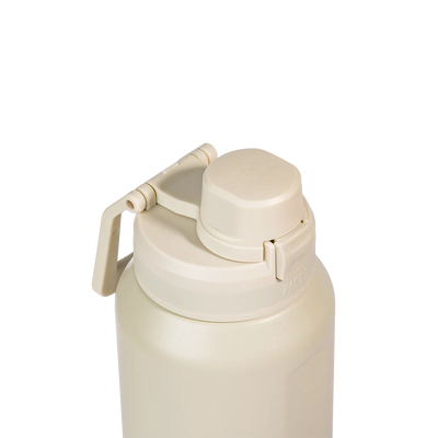 Garrafa térmica Nexa 1000ml da PACCO na cor creme