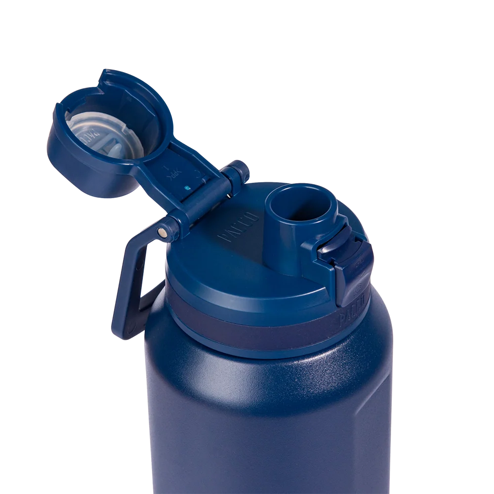 Garrafa térmica Nexa 1000ml da PACCO na cor marinho
