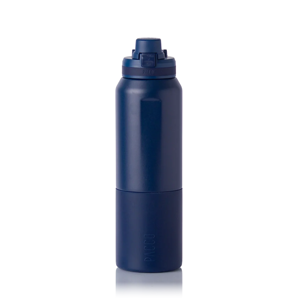 Garrafa térmica Nexa 1000ml da PACCO na cor marinho