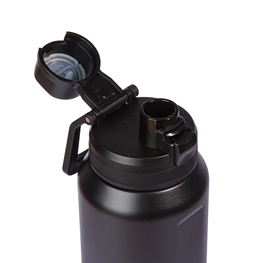 Garrafa térmica Nexa 1000ml da PACCO na cor preta
