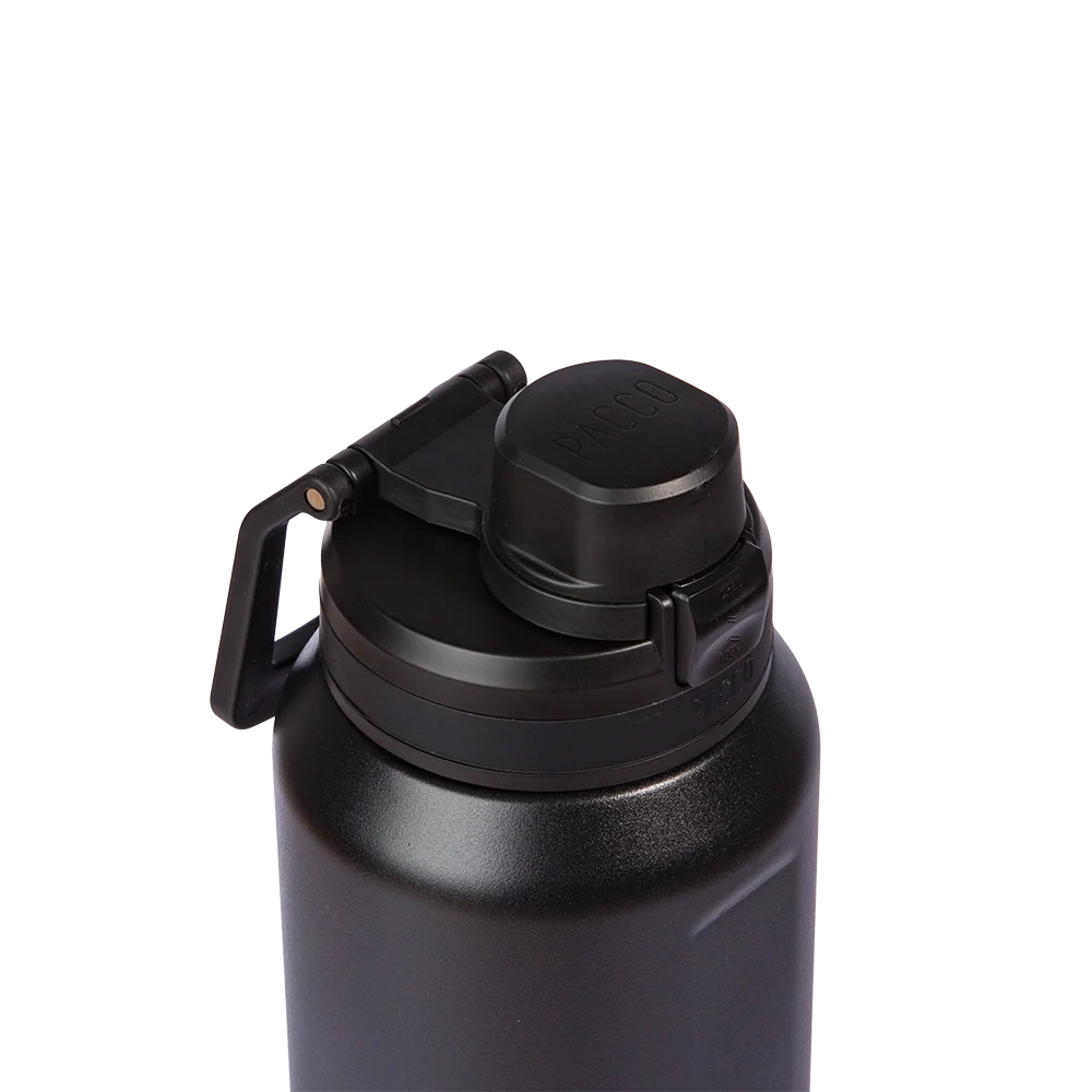 Garrafa térmica Nexa 1000ml da PACCO na cor preta