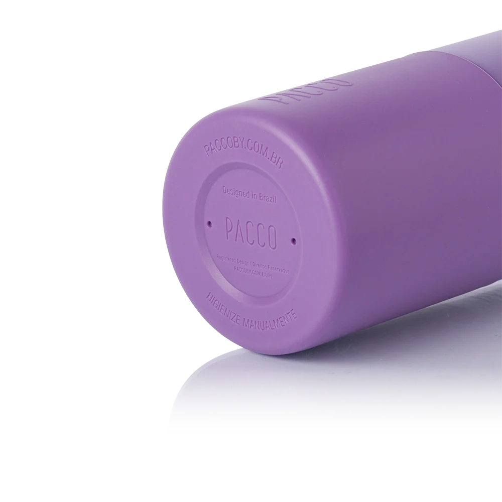Garrafa Térmica Nexa 1000 ml PACCO Purple haze, vista da base