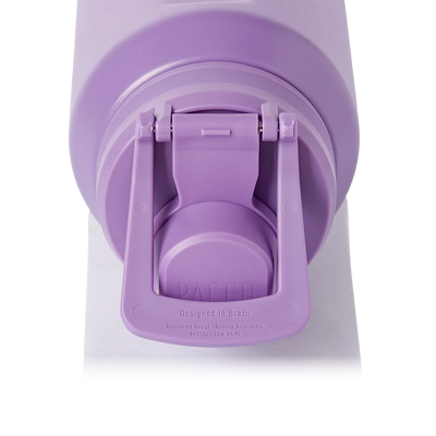 Garrafa Térmica Nexa 1000 ml PACCO Purple haze, detalhe da alça