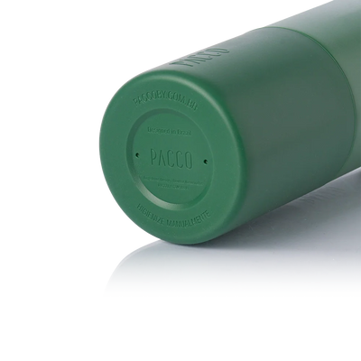 Garrafa térmica Nexa 1000ml da PACCO na cor verde militar
