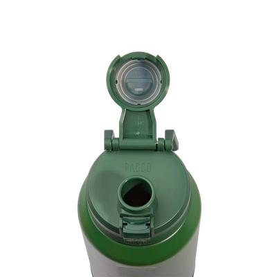Garrafa térmica Nexa 1000ml da PACCO na cor verde militar