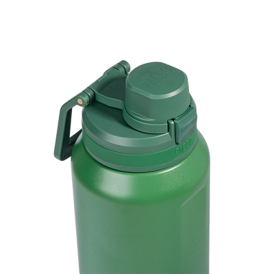 Garrafa térmica Nexa 1000ml da PACCO na cor verde militar