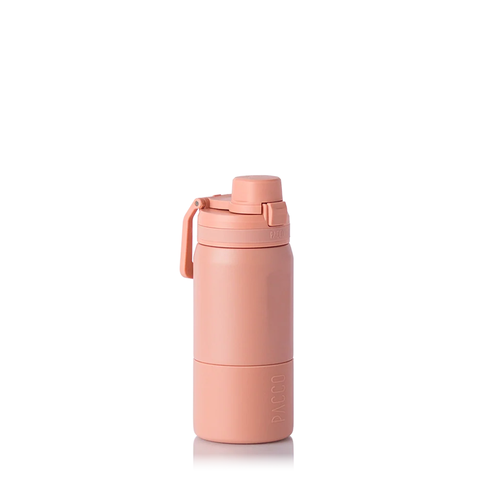 Garrafa térmica Nexa 440ml da PACCO na cor Clay