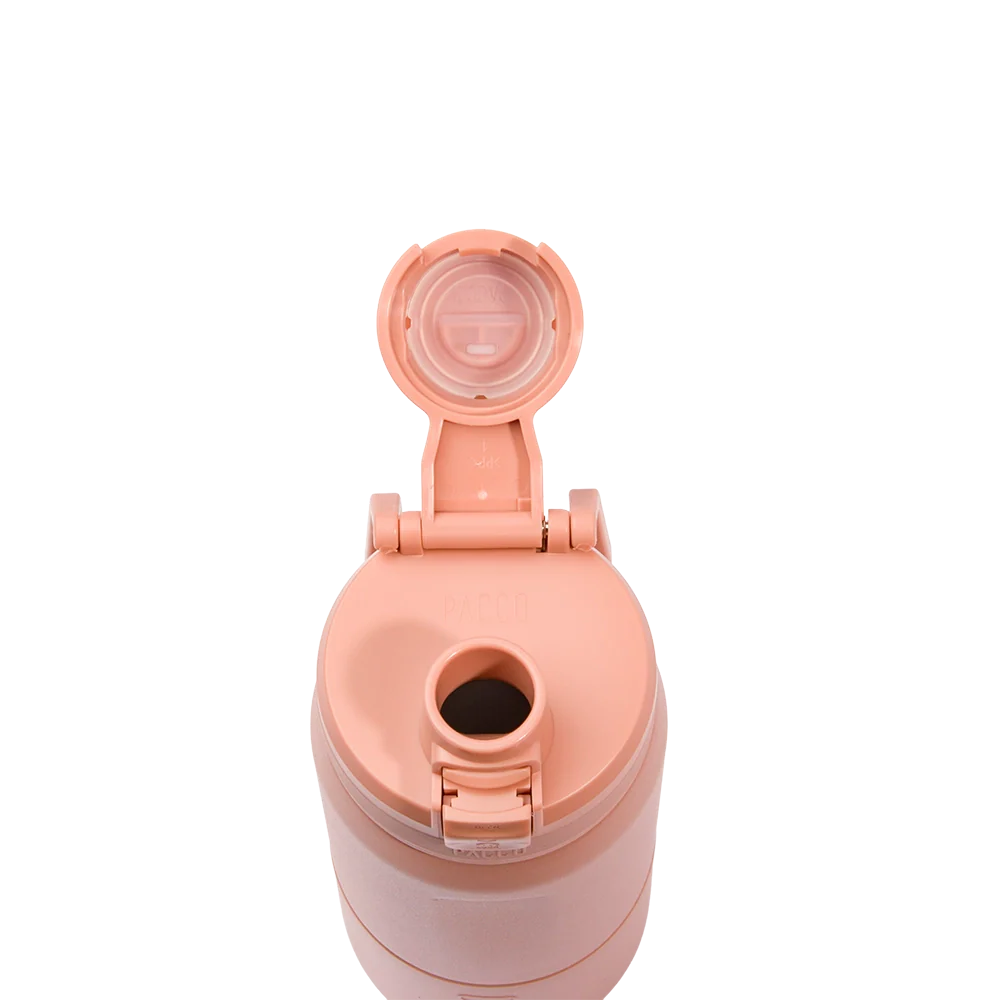 Garrafa térmica Nexa 440ml da PACCO na cor Clay