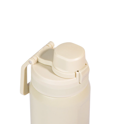 Garrafa térmica Nexa 440ml PACCO na cor creme