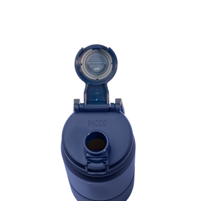 Garrafa térmica Nexa 440ml PACCO na cor marinho