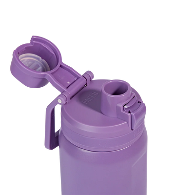 Garrafa Térmica Nexa 440 ml PACCO Purple Haze, detalhe da tampa
