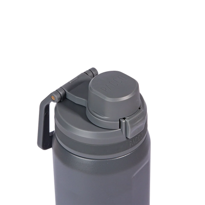 Garrafa térmica Nexa 600ml da PACCO na cor cinza