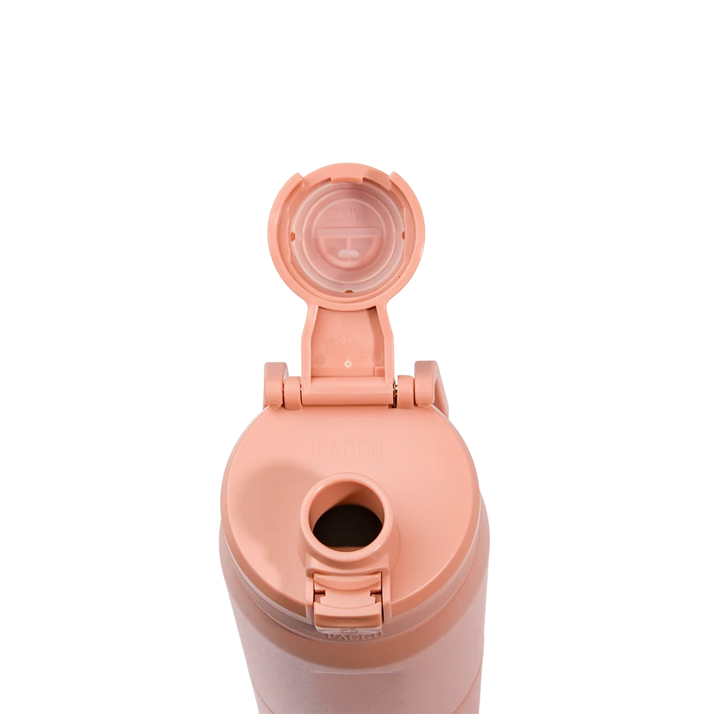 Garrafa térmica Nexa 600ml da PACCO na cor clay