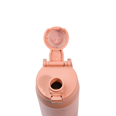 Garrafa térmica Nexa 600ml da PACCO na cor clay