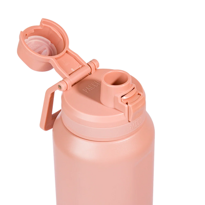Garrafa térmica Nexa 600ml da PACCO na cor clay