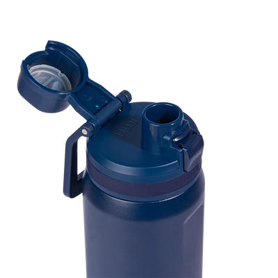 Garrafa térmica Nexa 600ml da PACCO na cor marinho