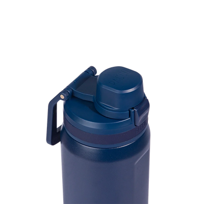 Garrafa térmica Nexa 600ml da PACCO na cor marinho
