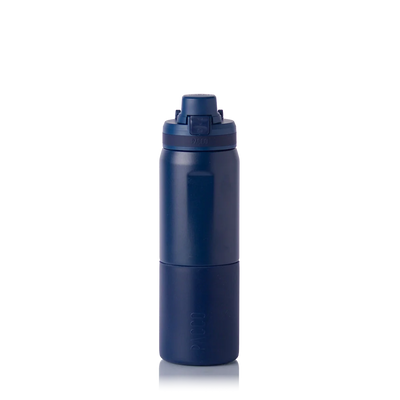 Garrafa térmica Nexa 600ml da PACCO na cor marinho
