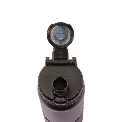 Garrafa térmica Nexa 600ml PACCO na cor preta