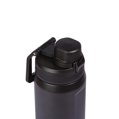 Garrafa térmica Nexa 600ml PACCO na cor preta