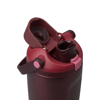 Garrafa Térmica Owala FreeSip Sway - 532ml na cor Black Cherry