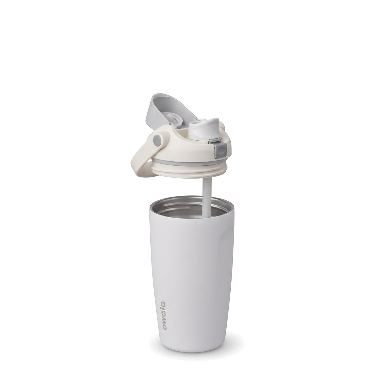 Garrafa Térmica Owala FreeSip Sway - 532ml na cor Shy Marshmallow
