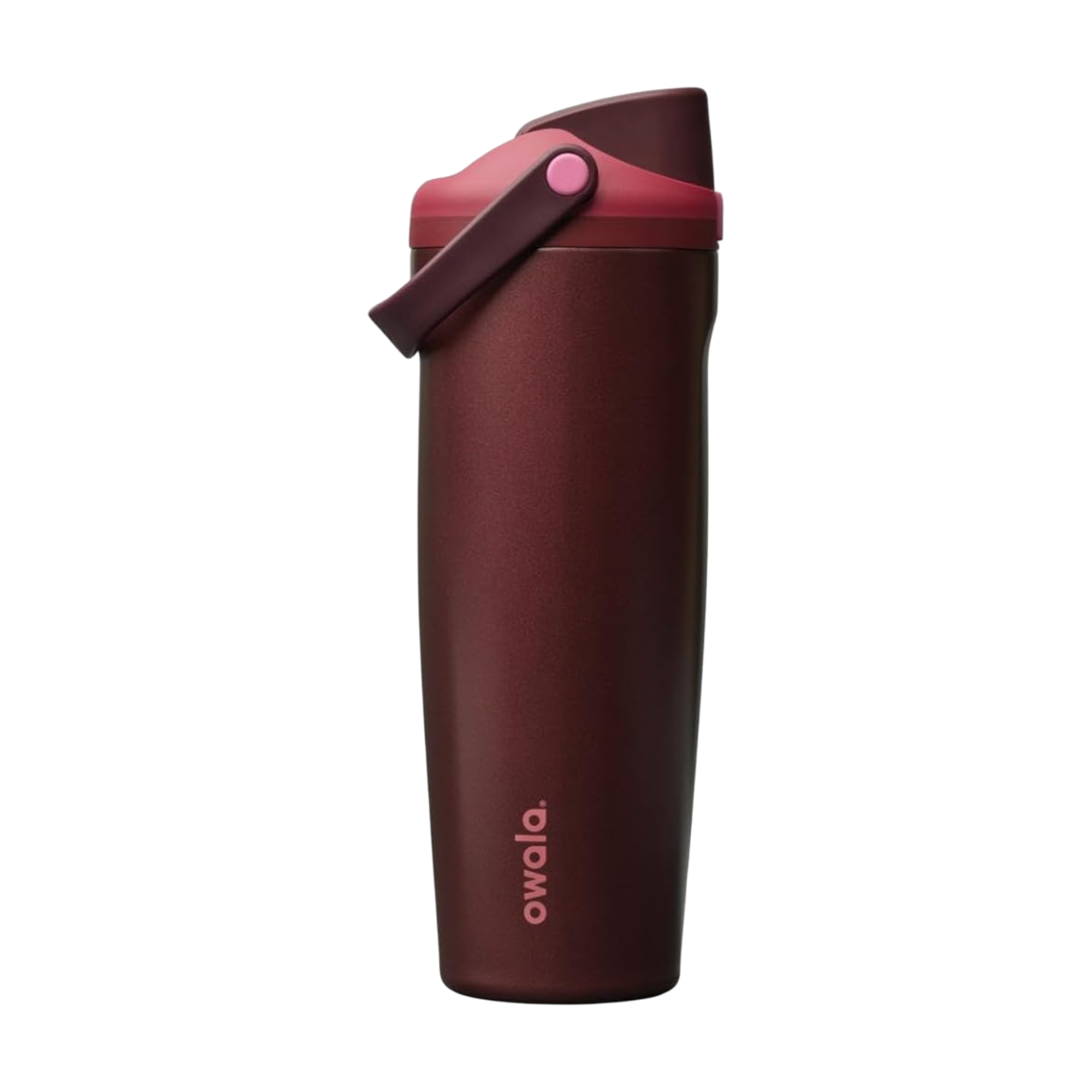 Garrafa Térmica Owala FreeSip Sway - 887ml em aço inoxidável com tampa prática e canudo embutido, ideal para hidratação segura e estilosa.