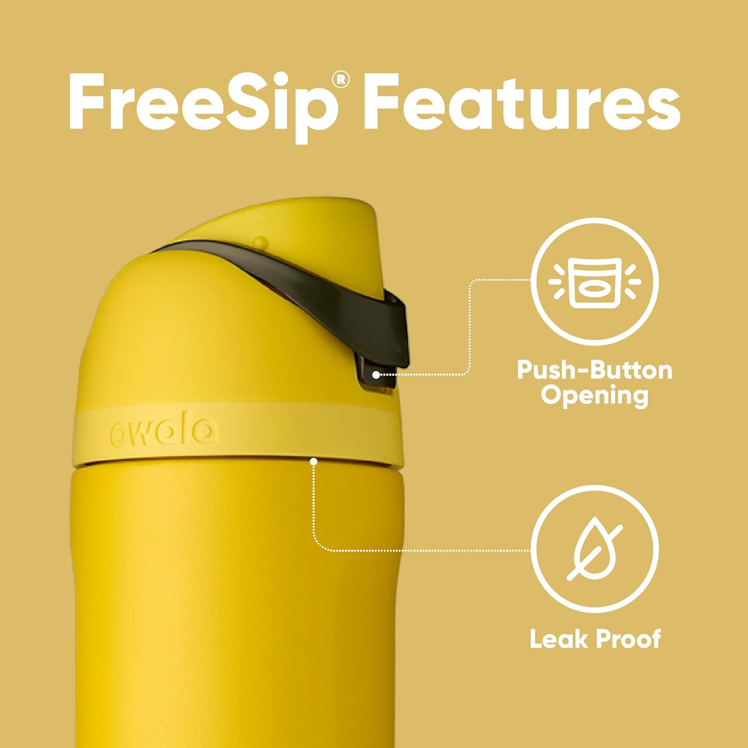 Garrafa Térmica Owala FreeSip - 710ml | 24oz