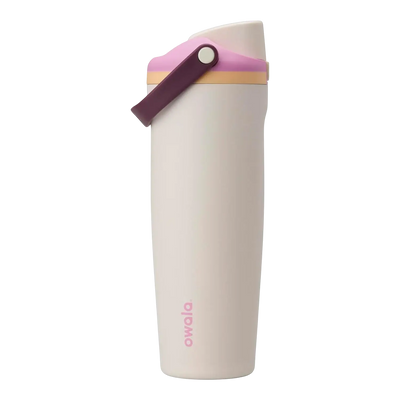 Garrafa Térmica Owala FreeSip Sway - 887ml em aço inox com alça prática e design ergonômico, ideal para manter bebidas geladas.