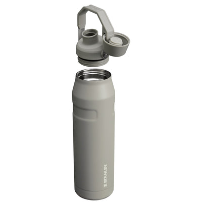 Garrafa Térmica Stanley Aerolight™ Fast Flow 1,1 L Ash, com a tampa aberta