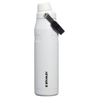 Garrafa Térmica Stanley Aerolight™ Fast Flow 1,1 L Chalk, vista frontal com tampa fechada