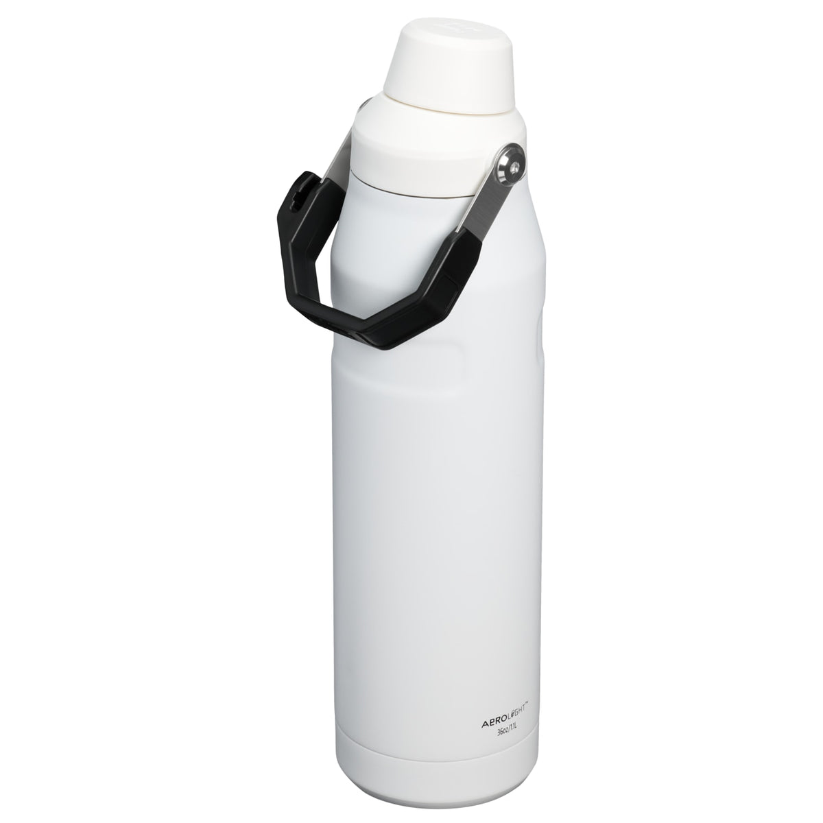 Garrafa Térmica Stanley Aerolight™ Fast Flow 1,1 L Chalk, vista frontal com tampa fechada, foto 59 de 63