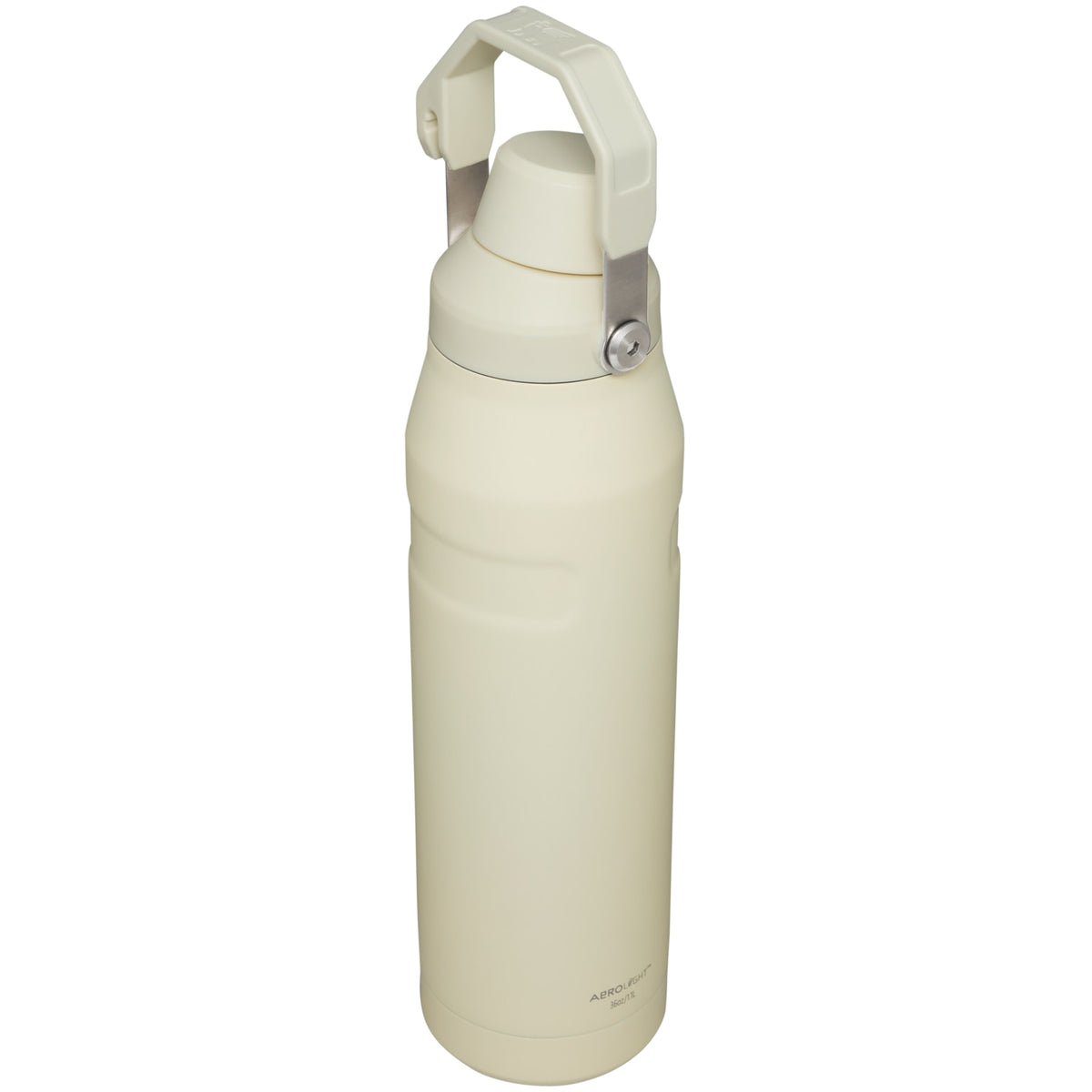 Garrafa Térmica Stanley Aerolight™ Fast Flow 1,1 L Cream, vista frontal com tampa fechada, foto 49 de 63