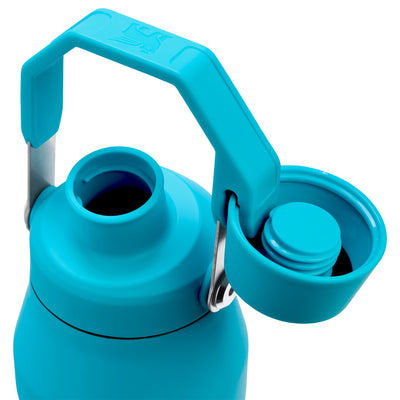 Garrafa Térmica Stanley Aerolight™ Fast Flow 1,1 L Splash, com a tampa aberta