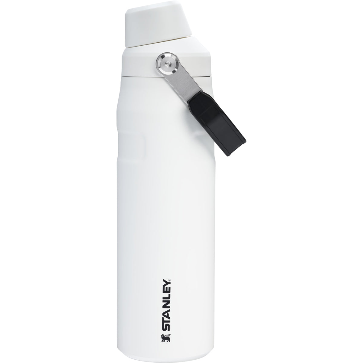 Garrafa Térmica Stanley Aerolight™ Fast Flow 710 ml Chalk, vista frontal com tampa fechada